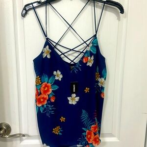 Express Women’s Sleeveless Blouse NWT SZ S